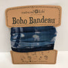 Natural Life Boho Bandeau - Navy and Grey Tie Dye BBW020